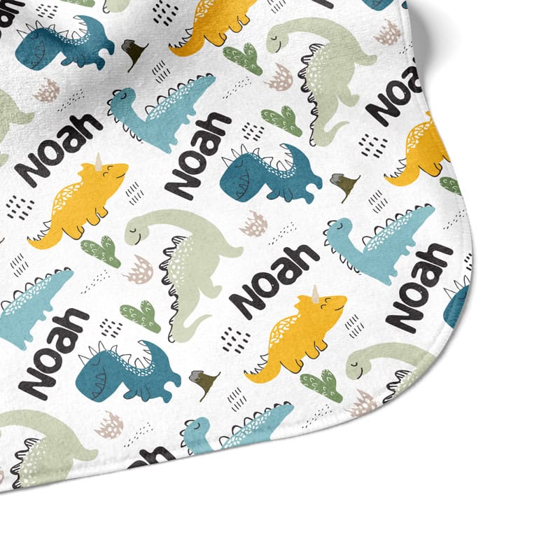 Little Dinos Hooded Towel Corner